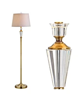 Jonathan Y Harper Crystal or Metal Led Floor Lamp