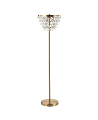 Jonathan Y Jemma Crystal, Metal Led Floor Lamp