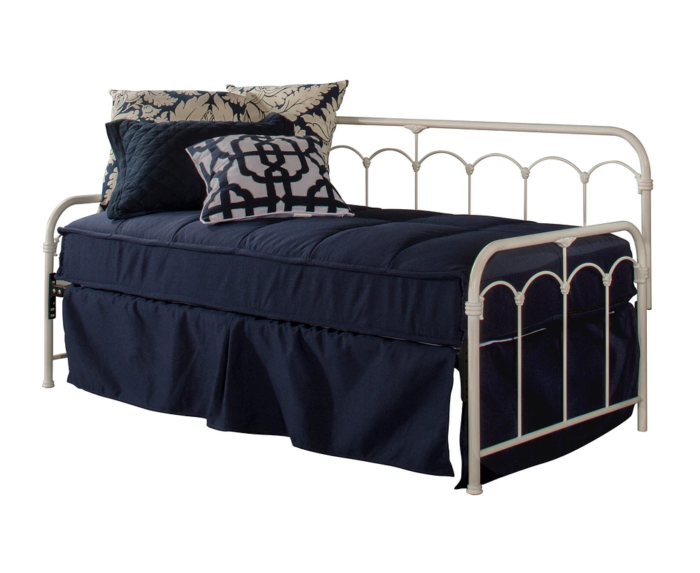 Jocelyn Metal Daybed with Trundle