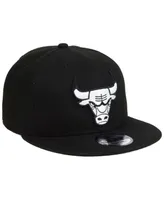 New Era Chicago Bulls Black White 9FIFTY Snapback Cap