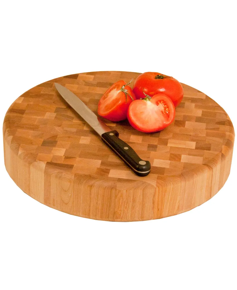 Catskill Craft Round Slab End Grain