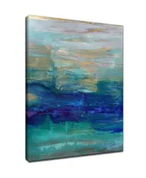 Ready2HangArt 'Ocean Spray A' Abstract Canvas Wall Art