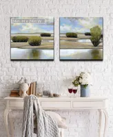 Ready2HangArt 'Desert Water I/Ii' 2 Piece Canvas Wall Art Set