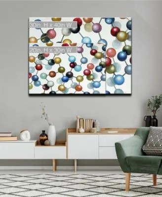 Ready2hangart Currents 1 Abstract Canvas Wall Art Collection