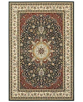 Closeout! Oriental Weavers Kashan 119U Navy/Ivory 3'10" x 5'5" Area Rug