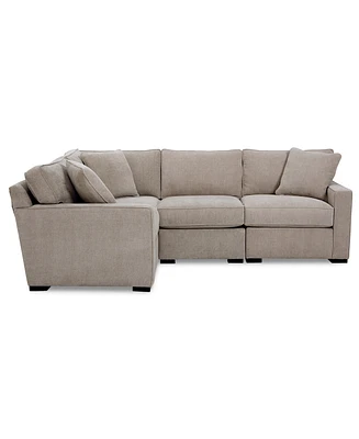 Radley Fabric -Pc. Sectional Sofa with Corner Piece