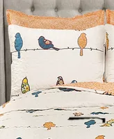 Rowley Birds 7-Pc Set Full/Queen Quilt Set