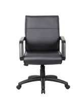 Boss Office Products Mid Back Executive Chair