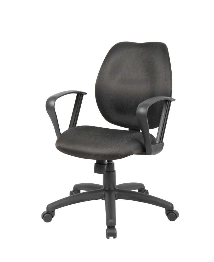 Boss Office Products Task Chair W/Loop Arms