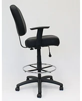 Boss Office Products Oversized Drafting Stool