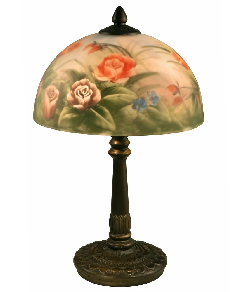 Dale Tiffany Rose Dome Table Lamp