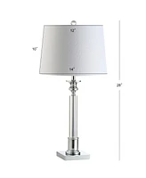 Jonathan Y Dean Crystal Led Table Lamp