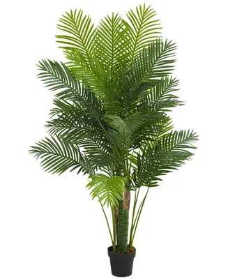 Nearly Natural 6' Hawaii Palm Artificial Tree