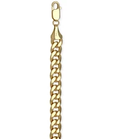 Cuban Link Chain Necklace 22" (7mm) in 14k Gold