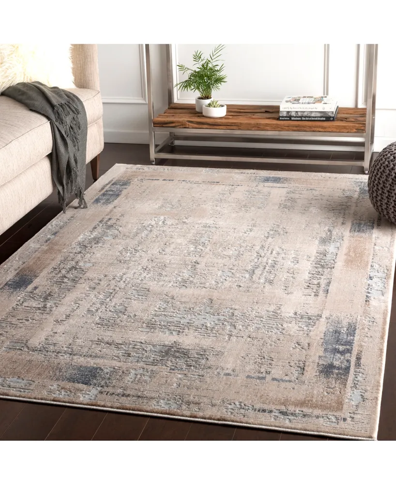 Surya Alpine Alp-2300 Ivory 5'3" x 7'3" Area Rug