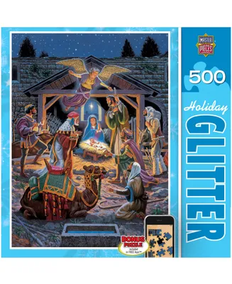 Holiday Glitter Jigsaw Puzzle - Holy Night