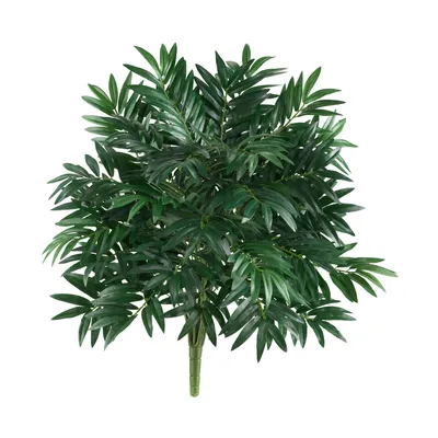 Nearly Natural 29" Bamboo Palm Artificial Plant, Set of 2