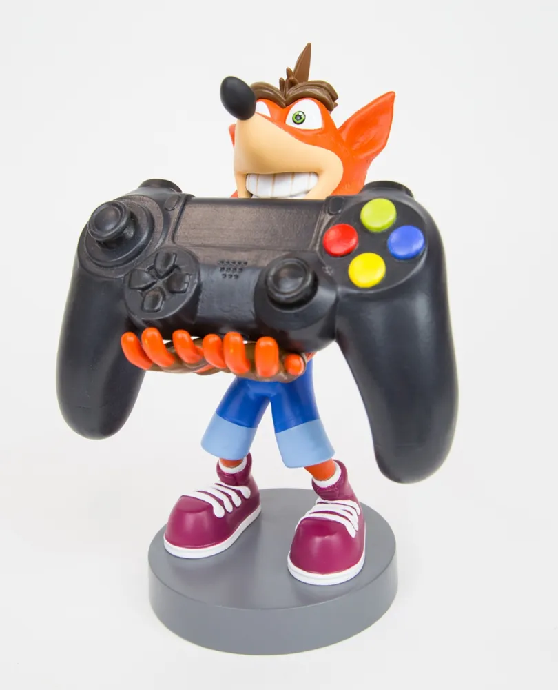 Exquisite Gaming Cable Guy Controller and Phone Holder Classic Crash Bandicoot 8"