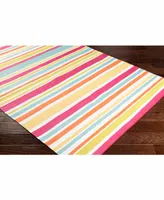 Surya Maritime Mtm-1010 Bright Pink 2' x 3' Indoor/Outdoor Area Rug