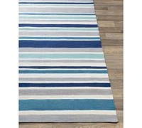 Surya Maritime Mtm-1011 Dark Blue 2' x 3' Indoor/Outdoor Area Rug