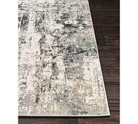 Livabliss Quatro Qua-2302 Silver Gray 5'3" x 7'3" Area Rug