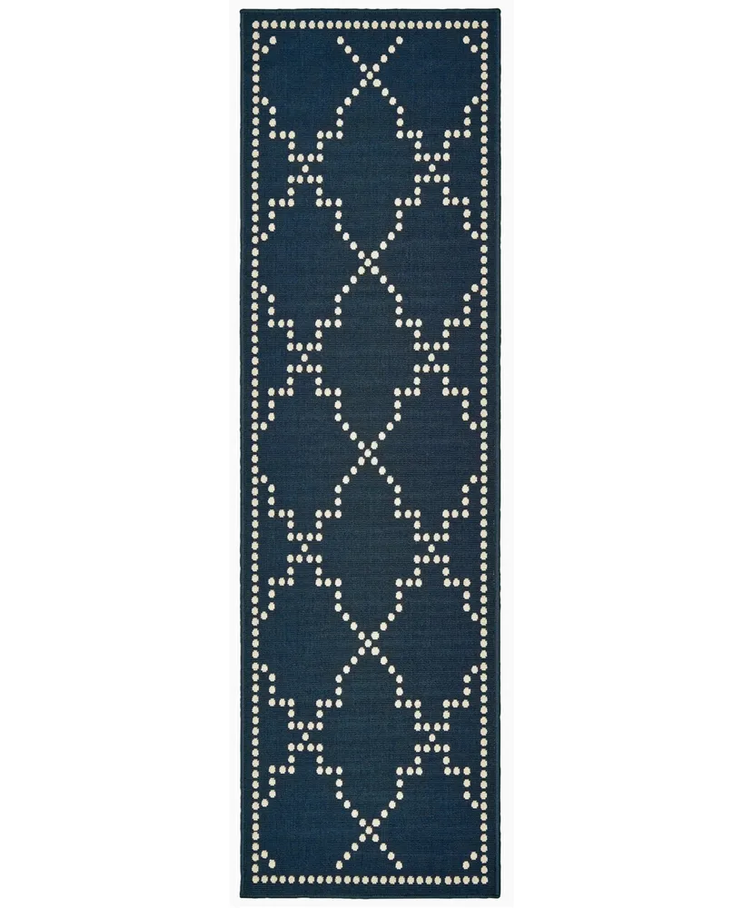 Oriental Weavers Marina 7765 2'3" x 7'6" Indoor/Outdoor Runner Area Rug