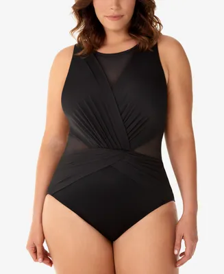 Miraclesuit Plus Palma Allover Slimming One-Piece Swimsuit