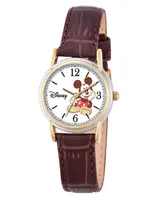 Disney Mickey Mouse Women's Cardiff Silver and Gold Alloy Watch