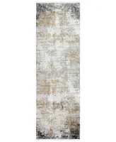 Surya Solar Sor-2302 Medium Gray 3' x 9'10" Runner Area Rug