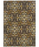 Closeout! Oriental Weavers Bali 8990H 3'7" x 5'6" Indoor/Outdoor Area Rug