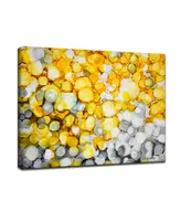 Ready2HangArt 'Lake Yellow' Canvas Wall Art, 30x40"