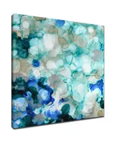 Ready2HangArt 'Ocean Pearls I' Canvas Wall Art, 30x30"