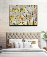 Ready2hangart Blowing Autumn Leaves Canvas Wall Art Collection