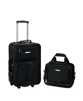 Rockland 2-Pc. Pattern Softside Luggage Set