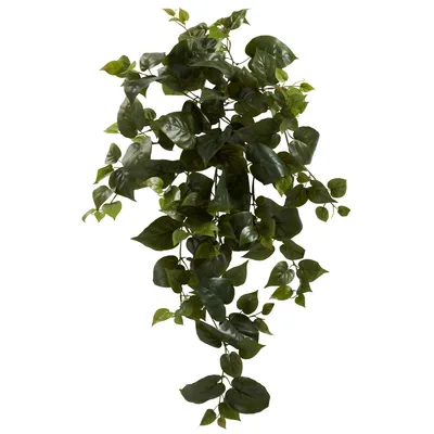 Nearly Natural 34" Philo Hanging Artificial Plant, Set of 3