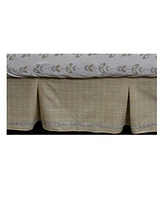 3 Stories Trading Nurture Tan Twill Dust Ruffle