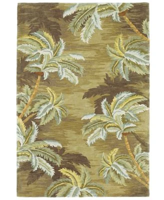 Kas Sparta Palm Trees 3102 Moss Area Rug