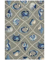 Kas Harbor Seaside 2' x 3' Indoor/Outdoor Area Rug