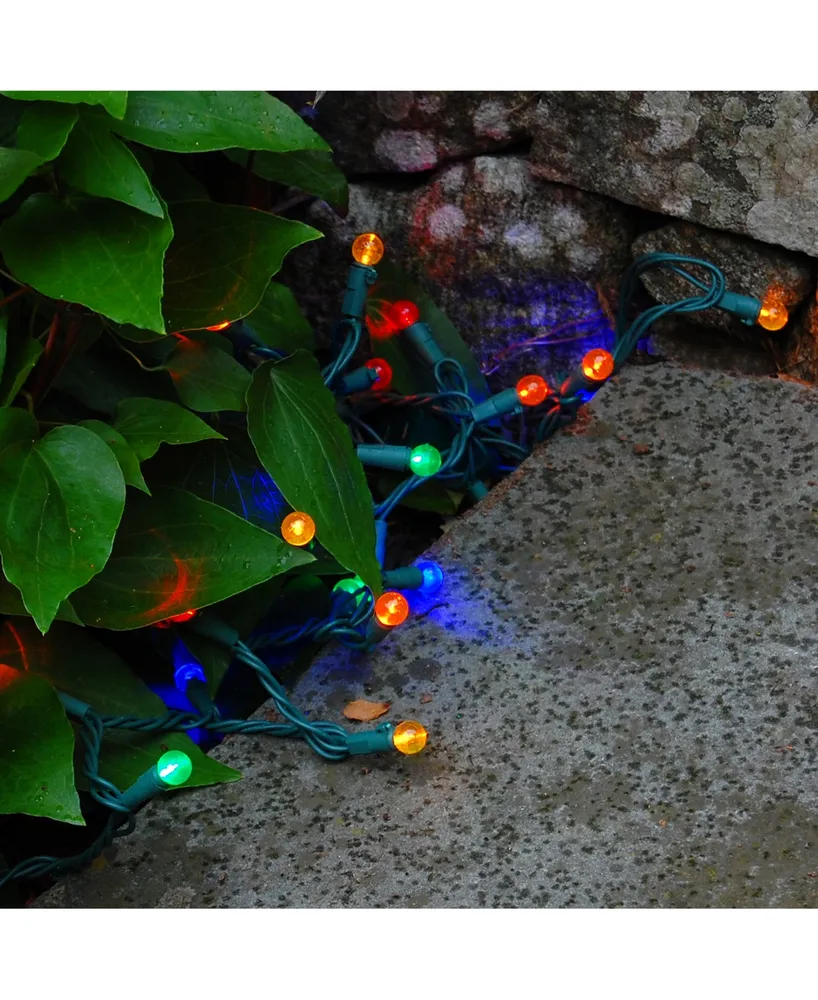 Lumabase 70 Multi Colored Plastic Globes Electric String Lights