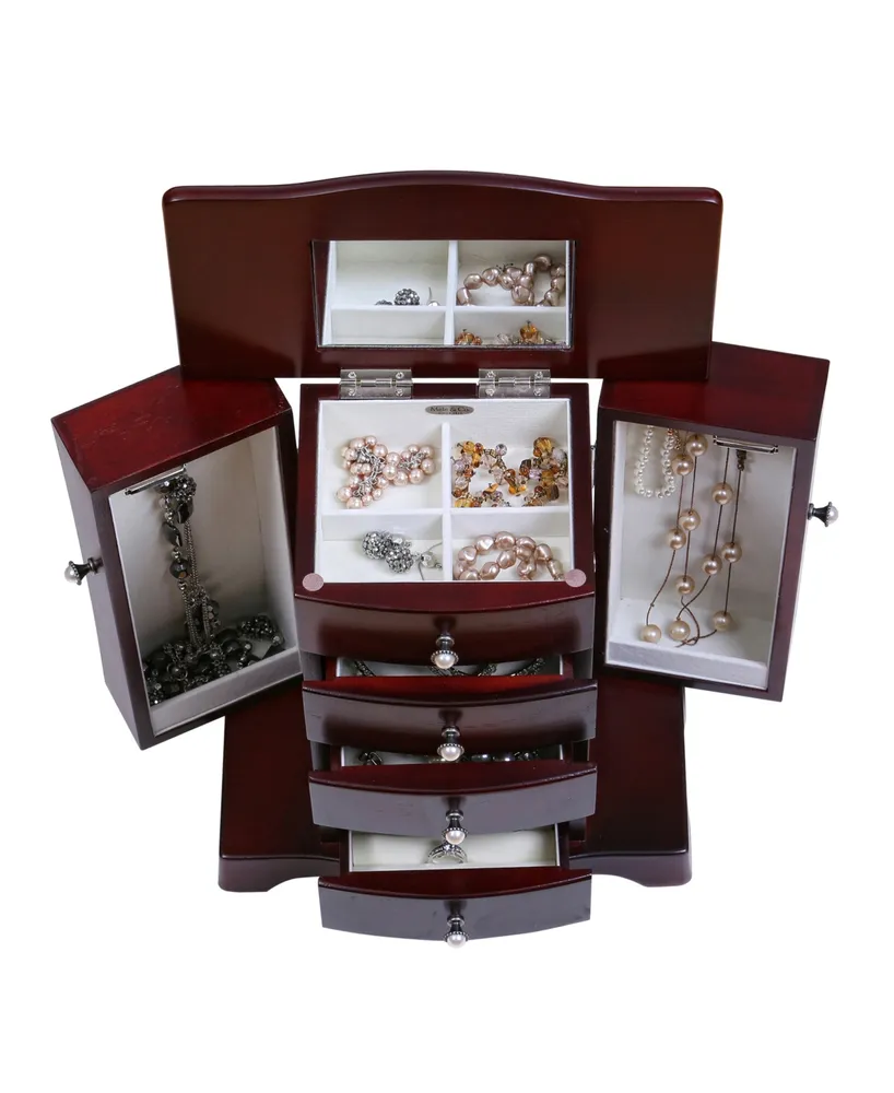 Mele & Co. Bette Wooden Jewelry Box