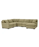 Radley Fabric 6-Pc. Chaise Sectional with Corner, Created for Macy's
