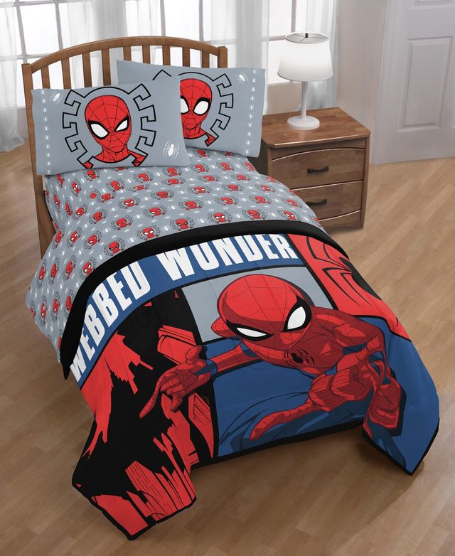 Marvel Spiderman Webbed Wonder 4-Pc. Twin Bed in a Bag