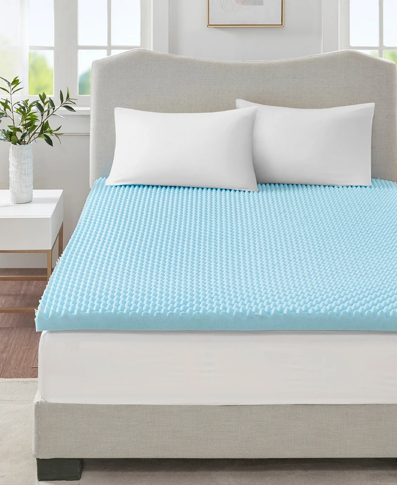 Sleep Philosophy 3" Gel-Infused Memory Foam Mattress Topper