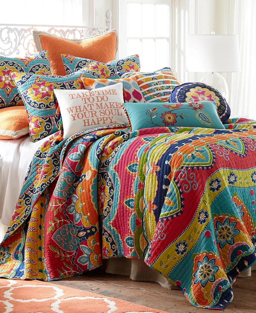 Levtex Amelie Boho Vibrant 2-Pc. Quilt Set, Twin
