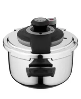 BergHOFF Essentials 4Pc 18/10 Stainless Steel Pressure Cooker Set 7.4 Qt & 4.2Qt