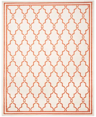 Safavieh Amherst AMT414 Beige and Orange 8' x 10' Area Rug