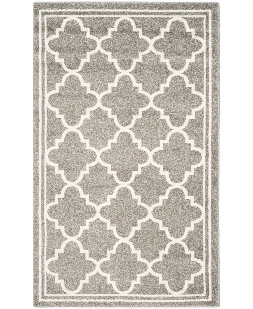 Safavieh Amherst AMT422 Dark Gray and Beige 3' x 5' Area Rug