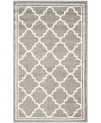 Safavieh Amherst AMT422 Dark Gray and Beige 3' x 5' Area Rug