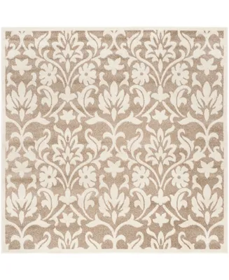 Safavieh Amherst AMT424 Wheat and Beige 7' x 7' Square Area Rug