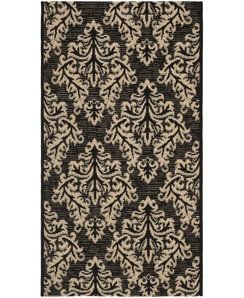 Safavieh Courtyard CY6930 and Creme 2' x 3'7" Outdoor Area Rug